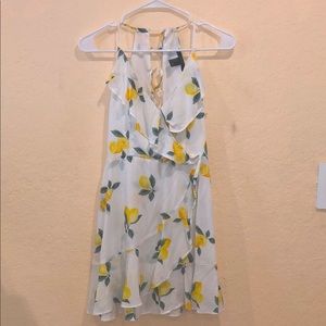 Lemon Print Dress